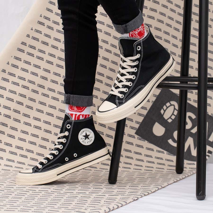 Giày Converse 1970s đen trắng chuẩn đẹp