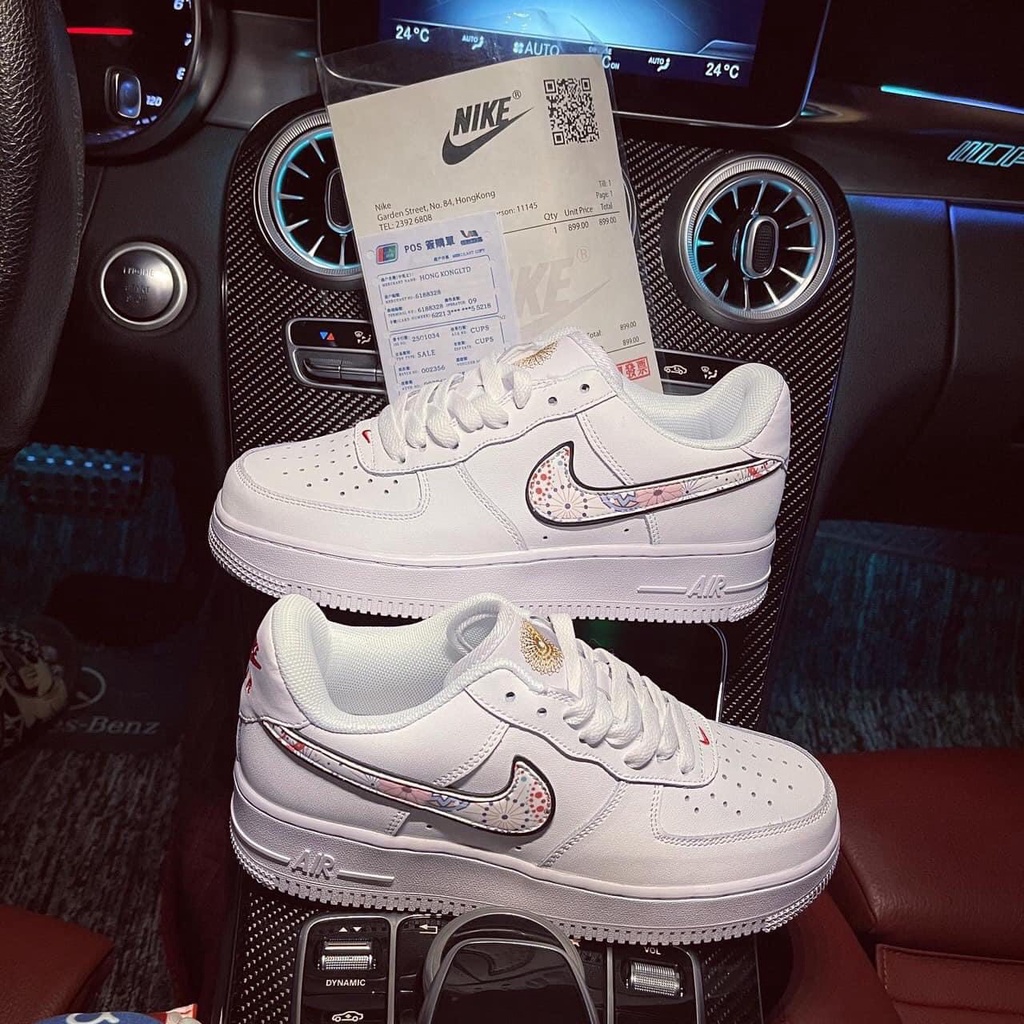 (Ảnh thật + Box bảo vệ ) Giày Af1 luna 1;1
