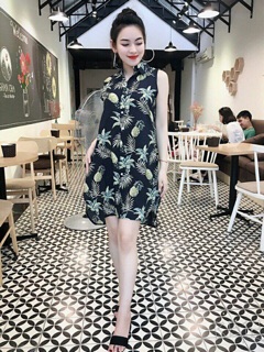 Váy cổ sơ mi