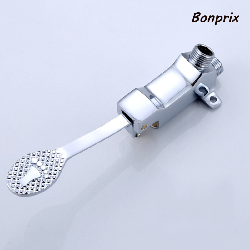 Vòi Nước Bằng Đồng Thiết Kế Bàn Đạp Chân Tiện Dụng Cho Nhà Tắm