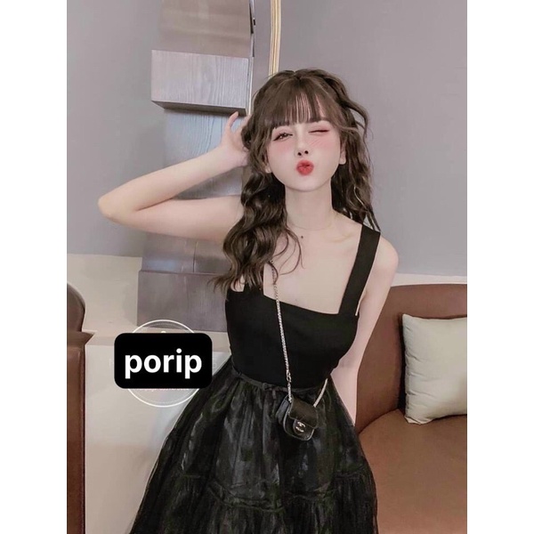 ÁO HAI DÂY BẢNG TO CỰC XINH ẢNH THẬT L2