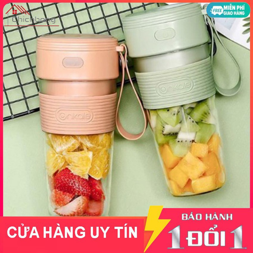 {FREE SHIP từ 50K}Máy xay sinh tố mini cầm tay, máy xay hoa quả cầm tay mini mẩu mới 2020