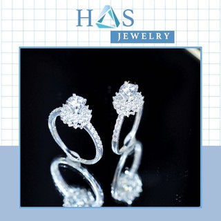 ✨ NHẪN BẠC S925 ✨ NHẪN HOA NHIỀU CÁNH ĐÍNH ĐÁ CZ LẤP LÁNH - THANH LỊCH ✨ N0004