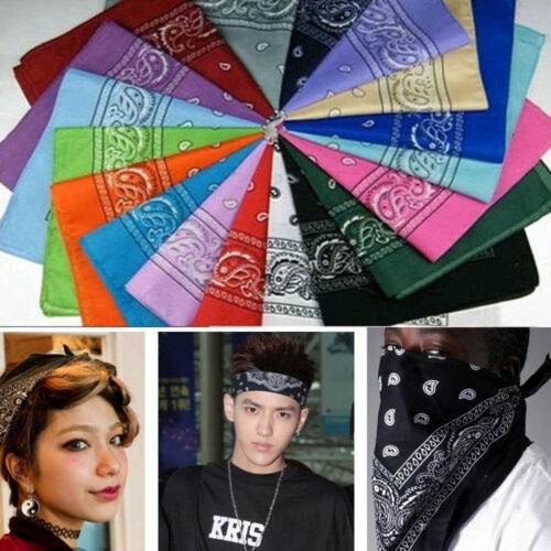 Khăn Bandana hip hop cá tính khăn turban thời trang khăn bts