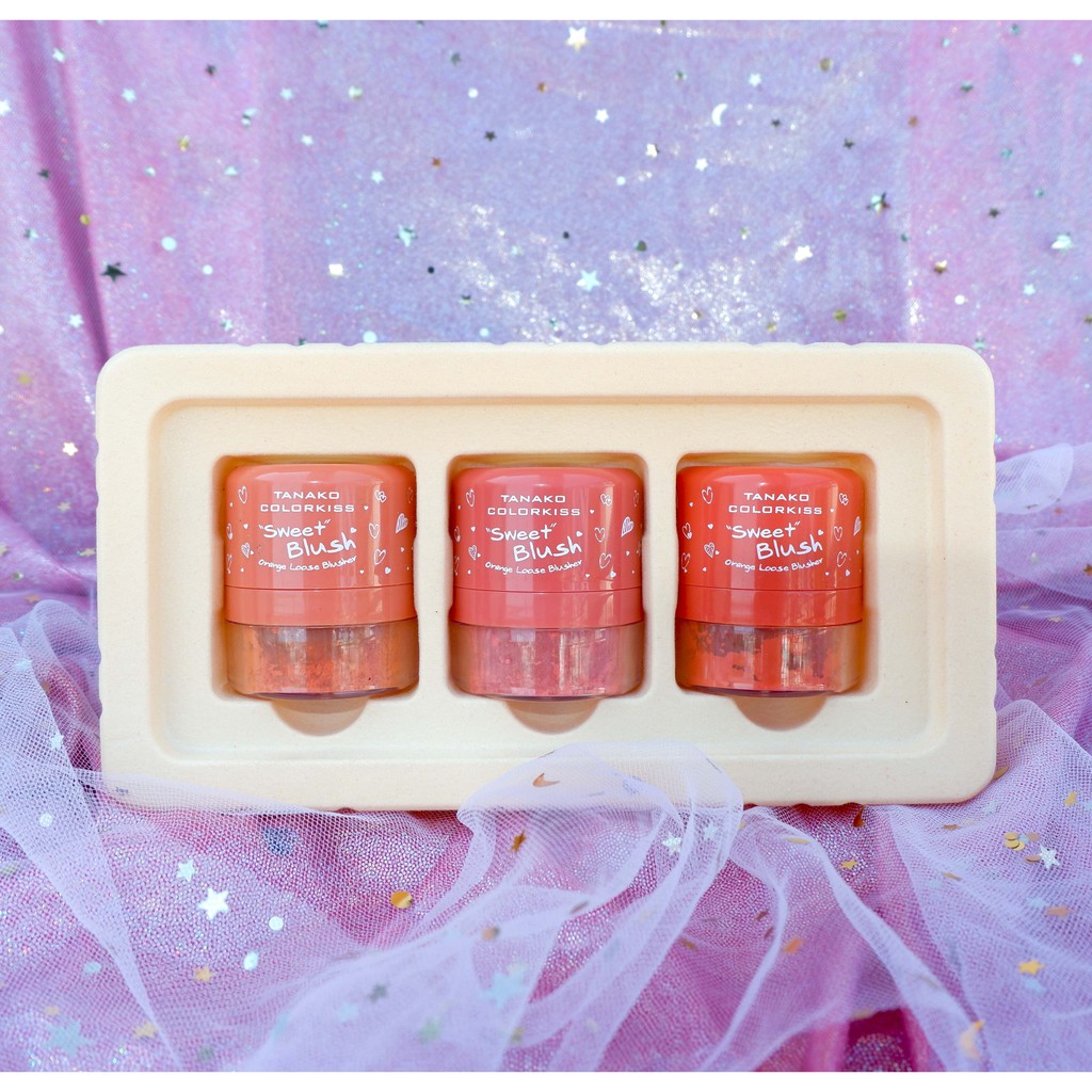 Phấn má dạng bột Tanako Colorkiss Sweet Blush 50g nội địa Trung NPP Shoptido | BigBuy360 - bigbuy360.vn