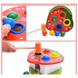Đập bóng hình dâu tây