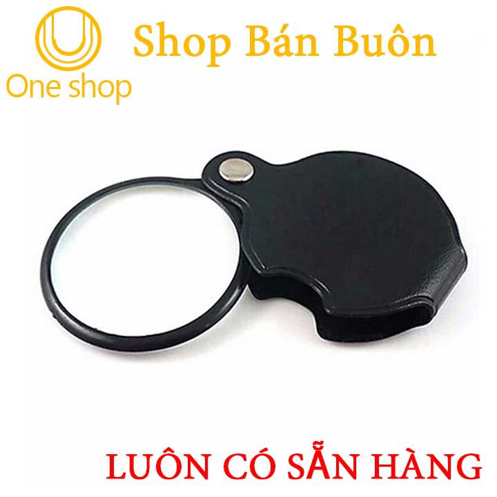 Kính Lúp Bao Da Mini Cầm Tay