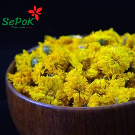 Hoa Cúc Vàng Sấy Khô Sepok - 50g/100g