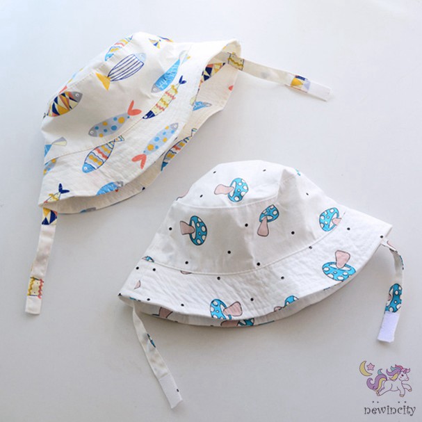 Mũ tai bèo họa tiết hoạt hình dành cho bé