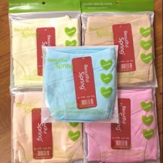 Quần lót bầu cotton thấm hút mồ hôi