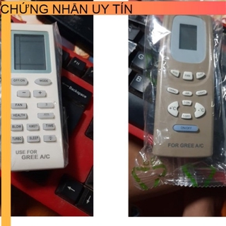 Điều Khiển điều hòa Gree tổng hợp các loại khác nhau - remote điều hòa Gree các loại modem khác nhau