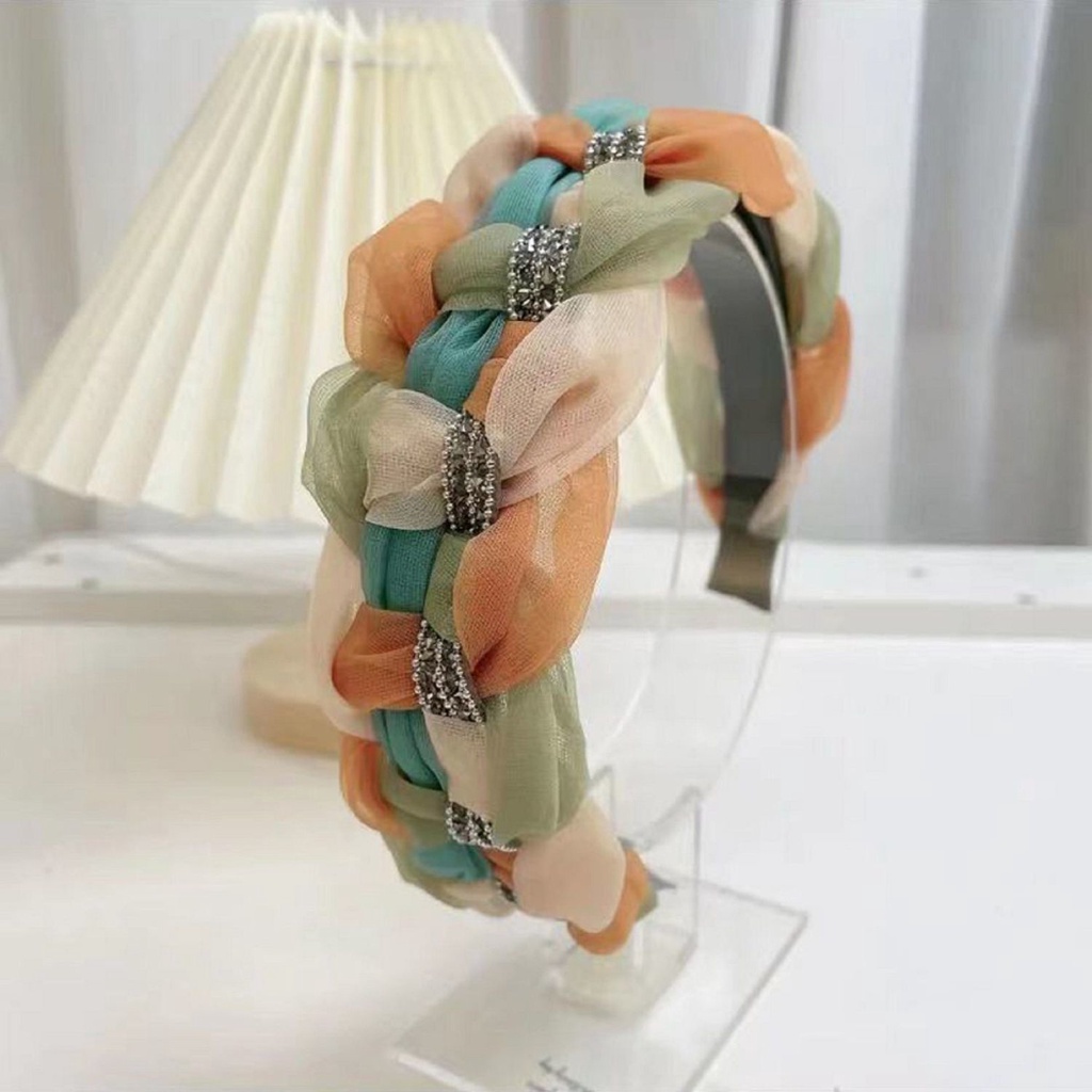 Băng Đô Nhiều Màu Sắc Thời Trang Mùa Hè Giản Dị Dành Cho Nữ