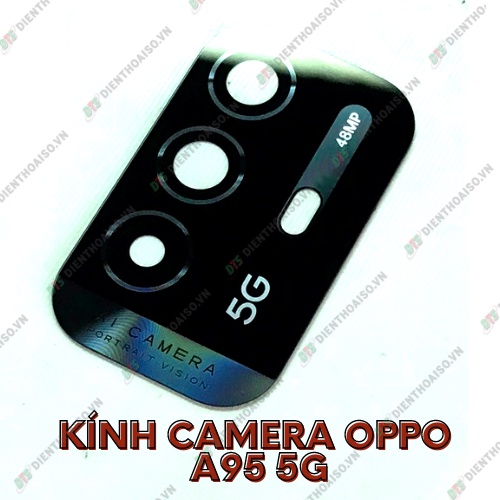 Kính camera oppo a95 5g kèm keo dán