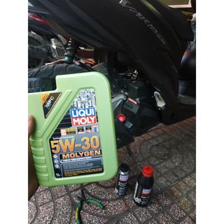 (Có chiết lẻ 800ml) (Có quà tặng) Nhớt xe tay ga LiquiMoly Molygen 5w30