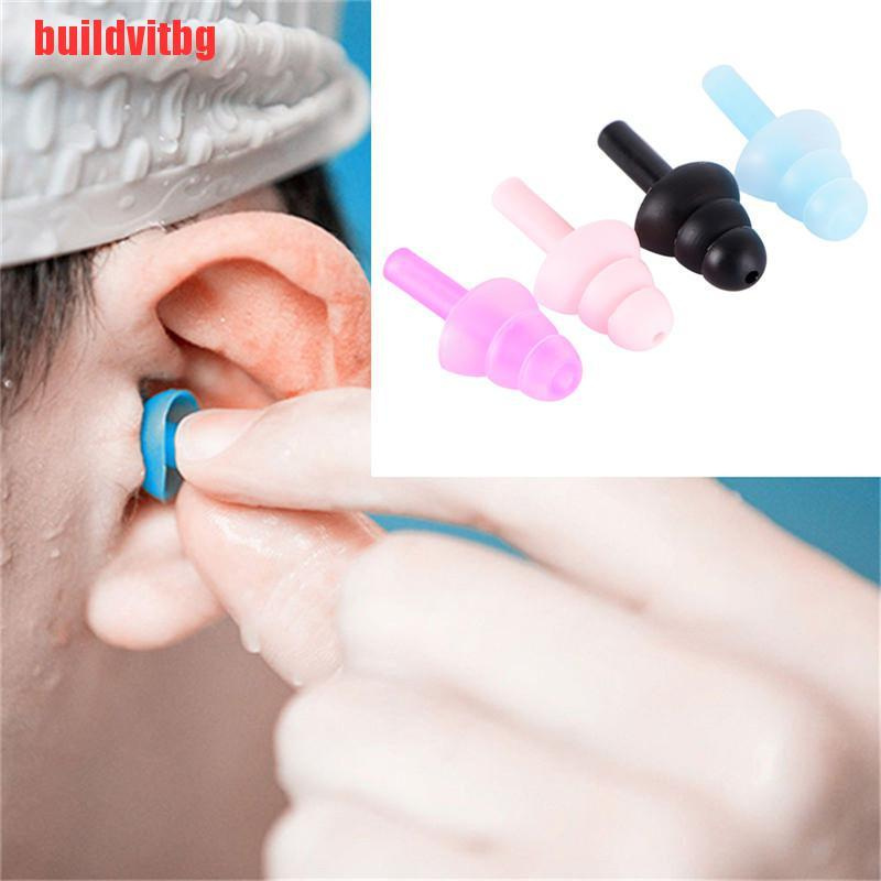 Set 4 Nút Silicone Bịt Tai Chống Tiếng Ngáy Khi Ngủ