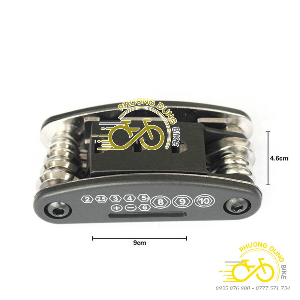 Bộ dụng cụ sửa chữa đa năng xe đạp 16 món