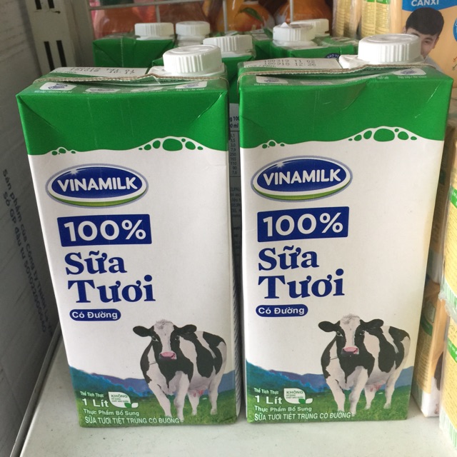 Sữa tươi vinamilk 1 lít