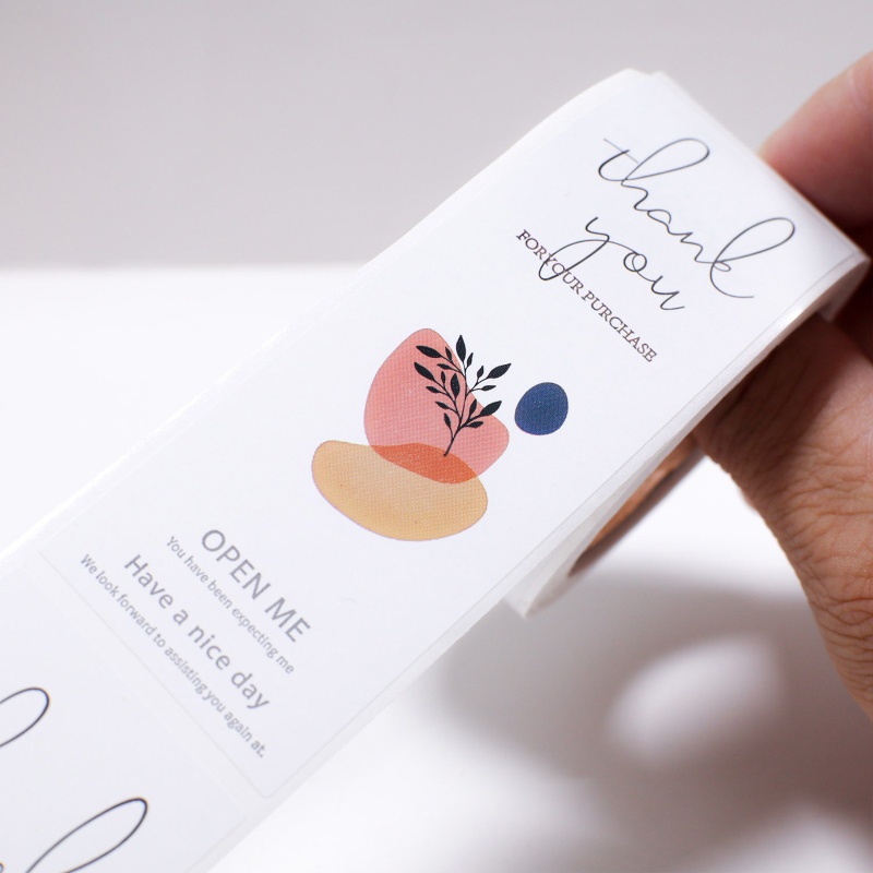 Set 100 Miếng Dán Chữ Thank You Dùng Trang Trí Đa Năng Tiện Dụng