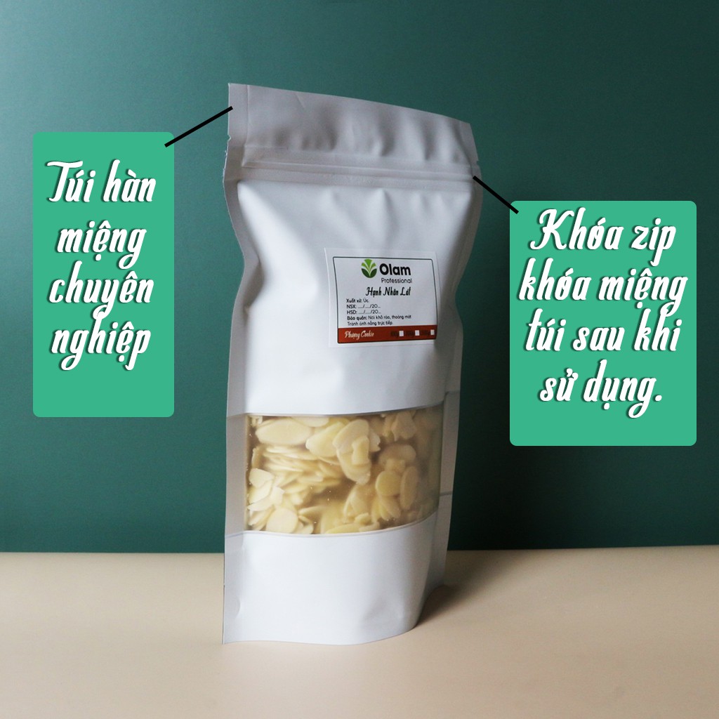 Hạnh nhân lát Olam - Túi 100g, 300g, 500g | BigBuy360 - bigbuy360.vn