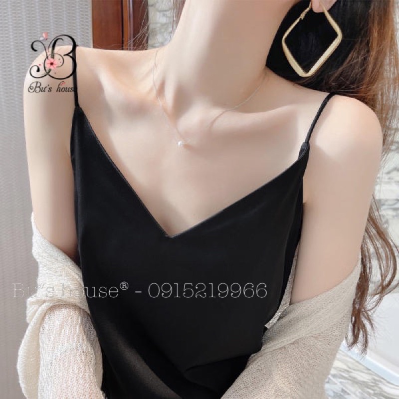 ÁO HAI DÂY CHẤT LIỆU LỤA CAO CẤP BHA2.