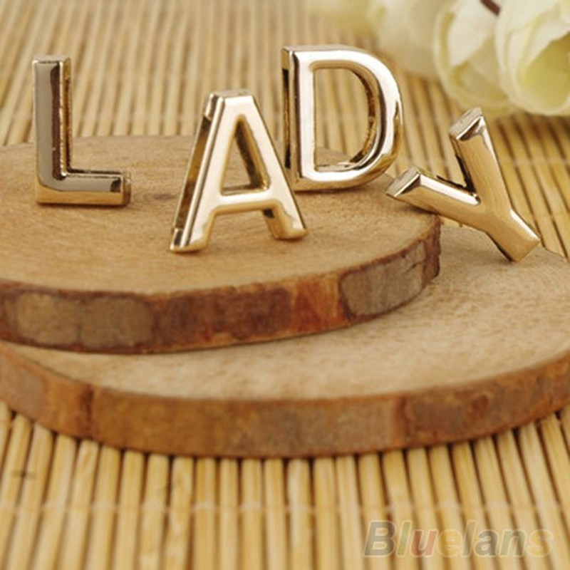 Vòng cổ mạ vàng thời trang thanh lịch mặt hình chữ cái từ A-Z tùy chọn