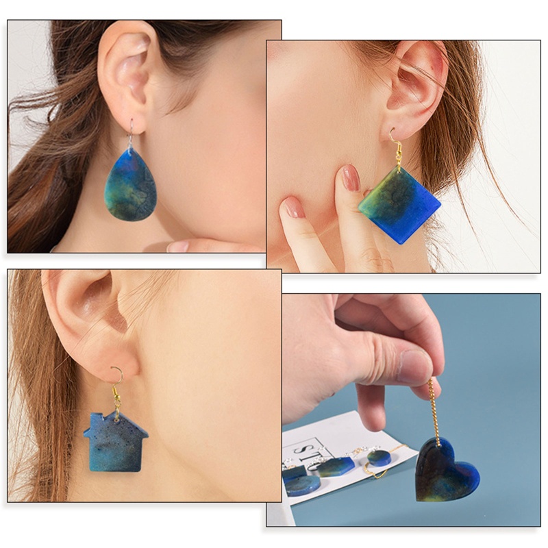 Khuôn Silicone Làm Trang Sức Thủ Công Bằng Resin Thời Trang