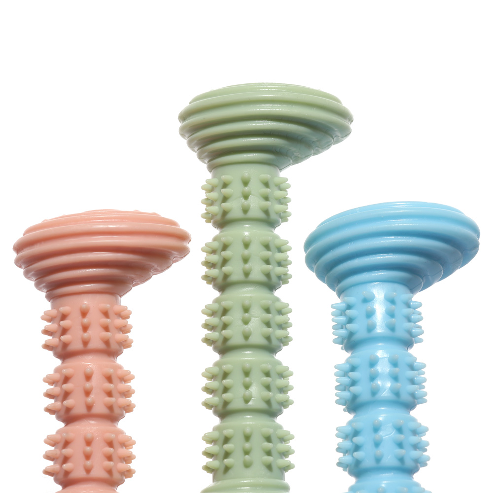 Đồ Chơi Ngậm Cắn Hình Quả Tạ Nhiều Màu Cho Thú Cưng