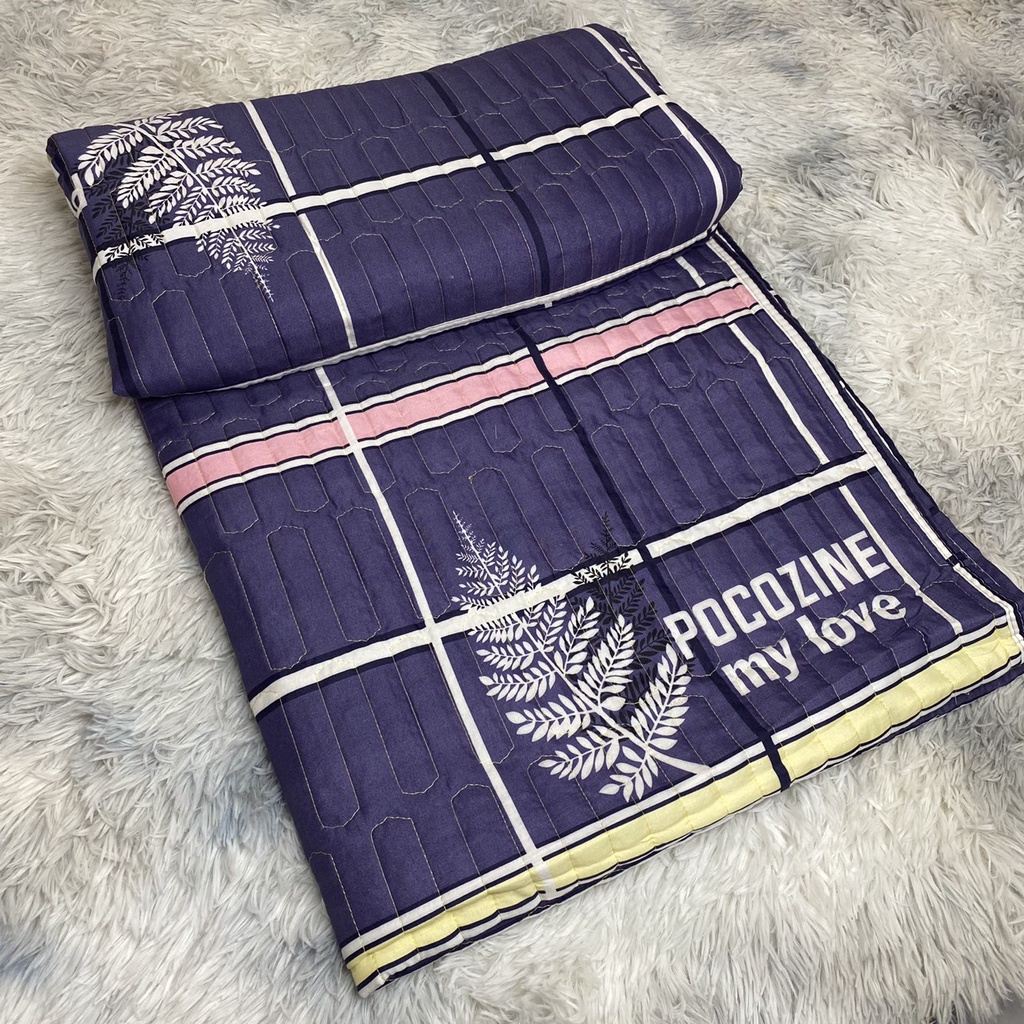 Chăn đũi cotton cao cấp, chăn đũi trần bông nhiều mẫu mã hoa văn bắt măt.