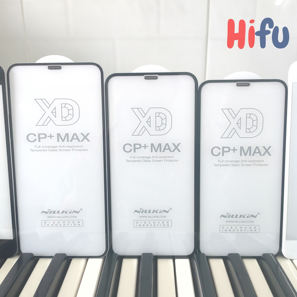 [CAO CẤP] Cường Lực Full Màn Nillkin XD CP+Max Iphone X/XR/XS/XSMax/11/11Pro/11ProMax/7Plus/8 Plus - Chính Hãng