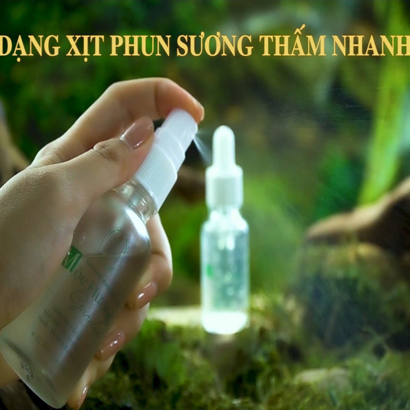 Xịt khử mùi hôi nách Thanh Mộc Hương khô thoáng dưỡng trắng mờ thâm vùng nách 50ml