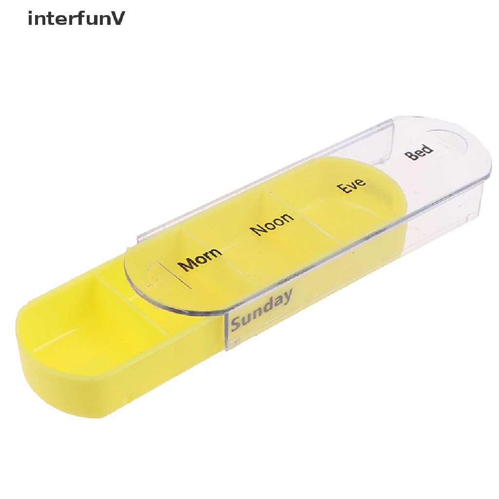 Hộp Đựng Thuốc 28 Ngăn 7 Ngày Bằng Nhựa Tiện Dụng