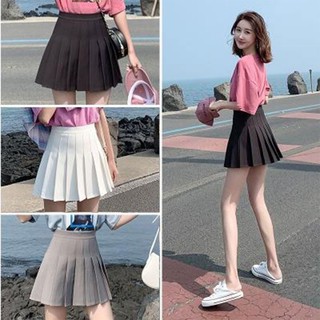 Chân Váy Chữ A, Chân Váy Xếp Ly Ngắn Phong Cách Hàn Quốc Nhẹ Nhàng