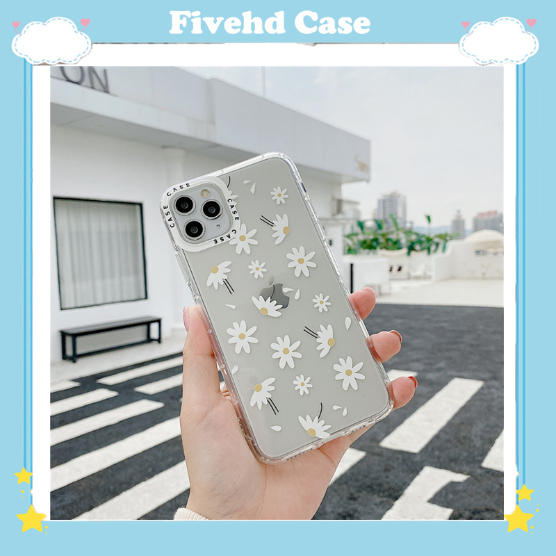 🌈Ready Stock🎁 Ốp điện thoại silicon mềm trong suốt chống trầy in hình hoa cúc cho Samsung A02s A42 A12 A21s A71 A51 A70 A50 A30 A20 J7 Prime | BigBuy360 - bigbuy360.vn