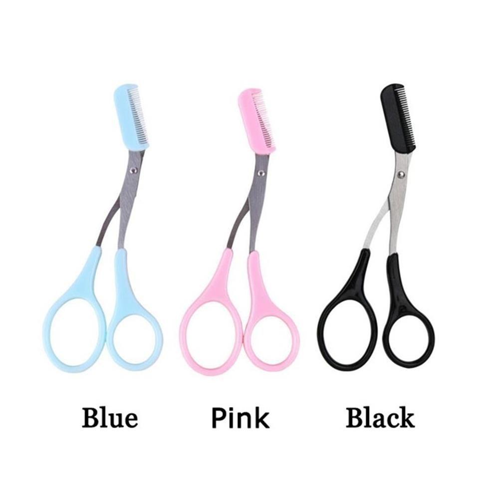 Bộ Kéo Lược Tỉa Lông Mày Bằng Thép Không Gỉ SOFTNESS