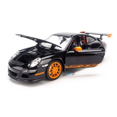 Mô hình xe Porsche 911 GT3 RS-997 2013 Black 1:24 Welly- 22495W