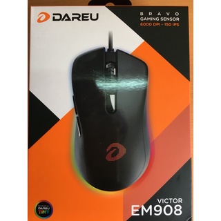 chuột có dây dareu EM908 (RGB) - hàng chính hãng