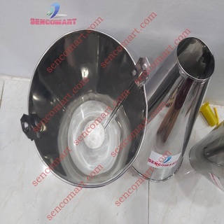 Phụ kiện làm gà,vịt - Phễu cắt tiết gà vịt làm bằng INOX