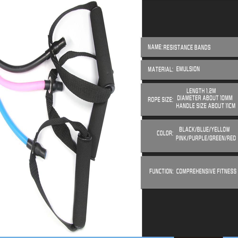 MYRONGVN Dây Kéo Co Giãn Chịu Lực Tốt Hỗ Trợ Tập Yoga / Thể Hình Tại Nhà