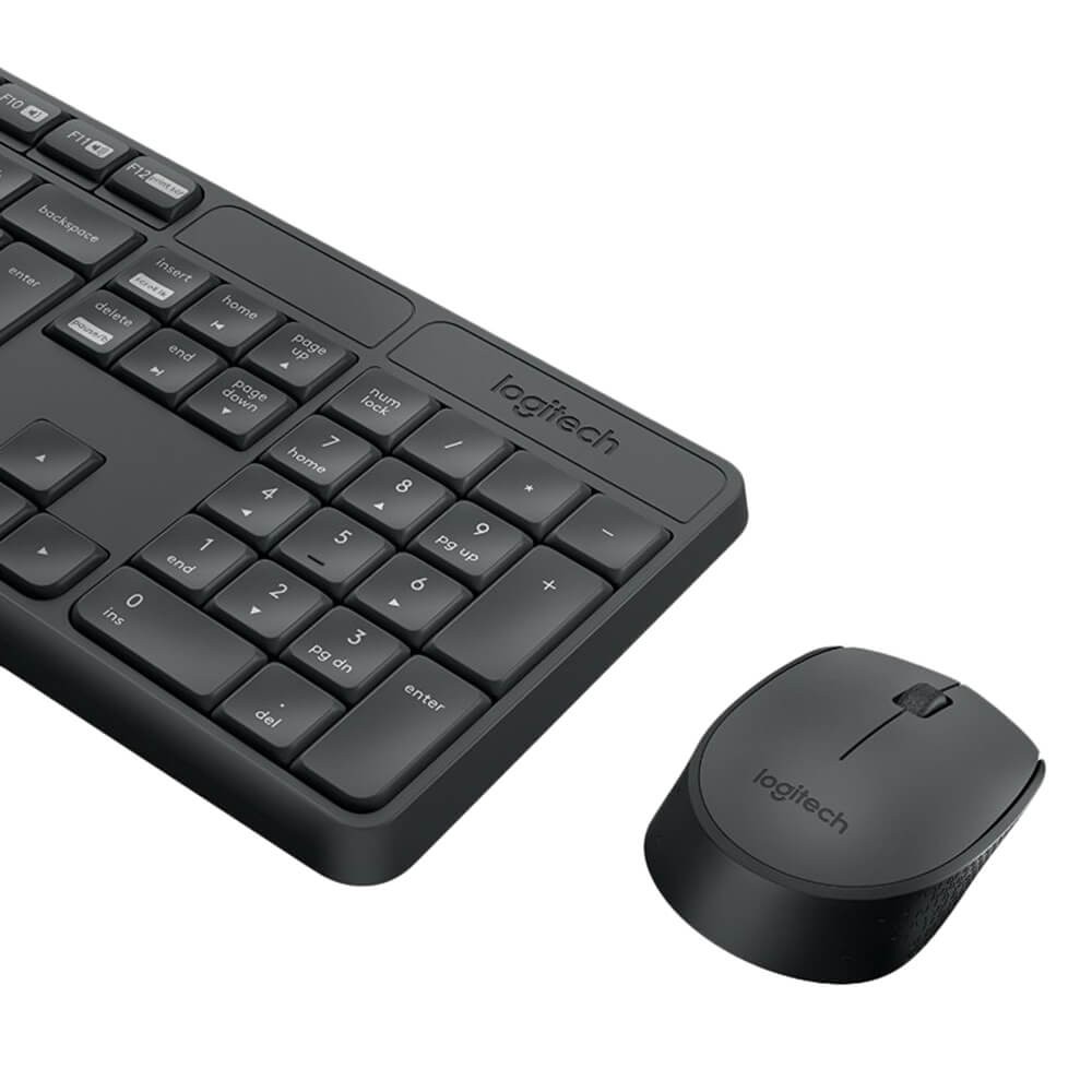 Bộ Bàn Phím Và Chuột Không Dây Logitech MK235