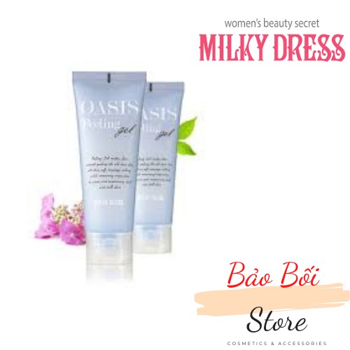 Gel tẩy tế bào chết làm sáng da dưới vùng dưới cánh tay Milky Dress