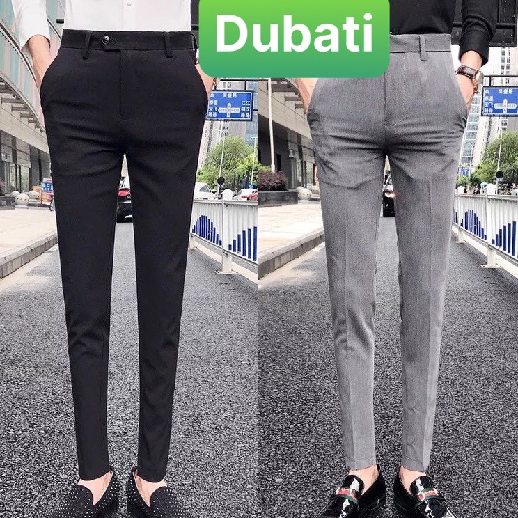 QUẦN NAM TÂY ÂU HÀN QUỐC ỐNG CÔN CAO CẤP 3 MÀU- DUBATI FASHION