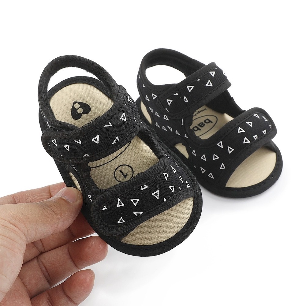 Giày sandal đế mềm chống trượt thoáng khí cho bé 0-18 tháng tuổi dùng tập đi