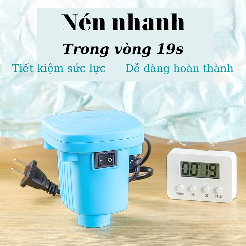 Bơm Điện, Bơm Hút Chân Không Quần Áo, Bơm Mini Dùng Cho Túi Hút Chân Không Quần Áo Tiện Dụng PAPAA.HOME