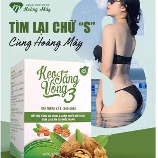 ♥️kẹo tăng cơ _ tăng vòng 3 hoàng mây_ hộp 500gr♥️