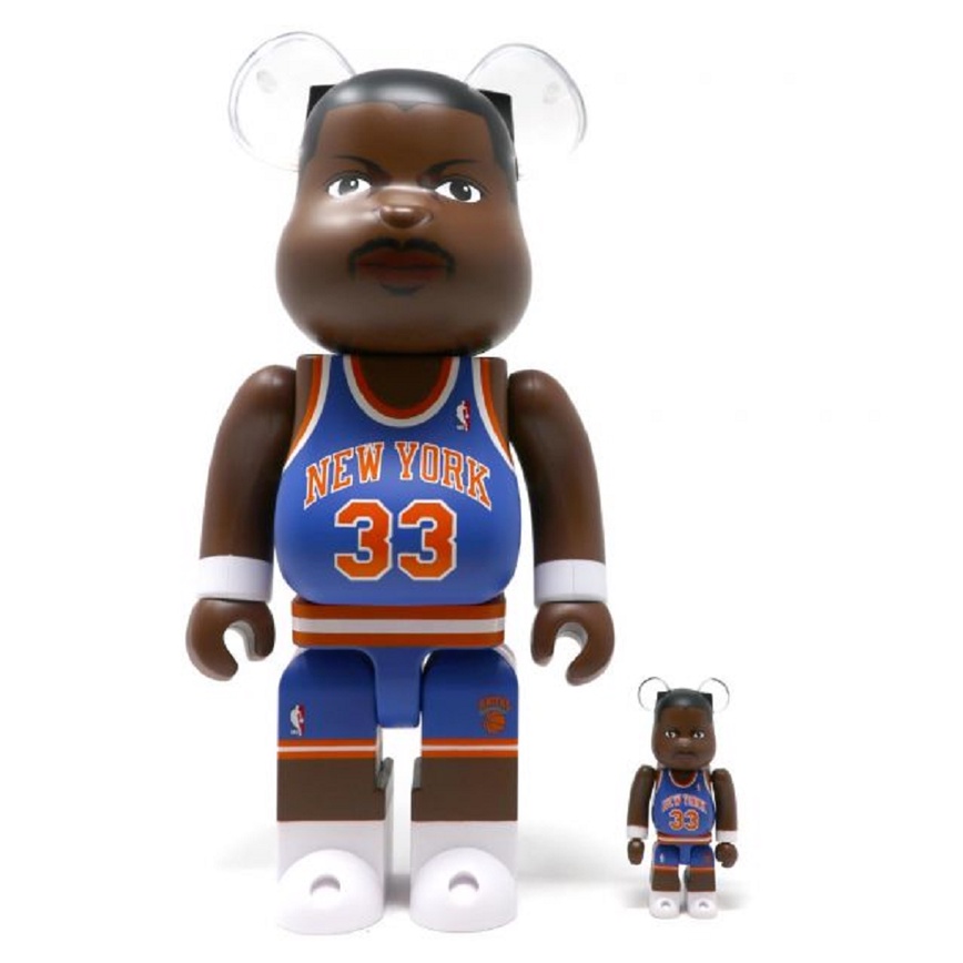 Mô hình trưng bày decor Bearbrick NBA NY 400% &amp; 100%