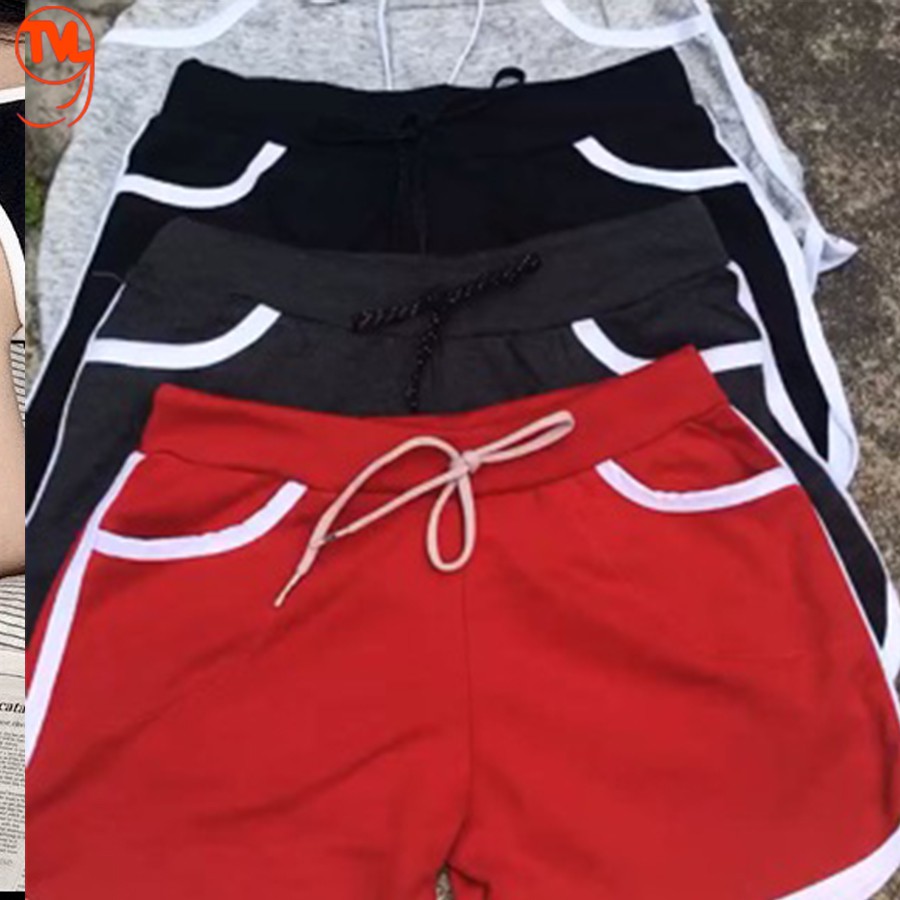 Quần đùi nữ tôn dáng TVL1999, quần shorts phong cách thể thao trẻ trung chất liệu mềm mại mặc mái mẻ thoải mái | BigBuy360 - bigbuy360.vn