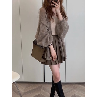 (Order) Áo cardigan lông thỏ mềm mịn