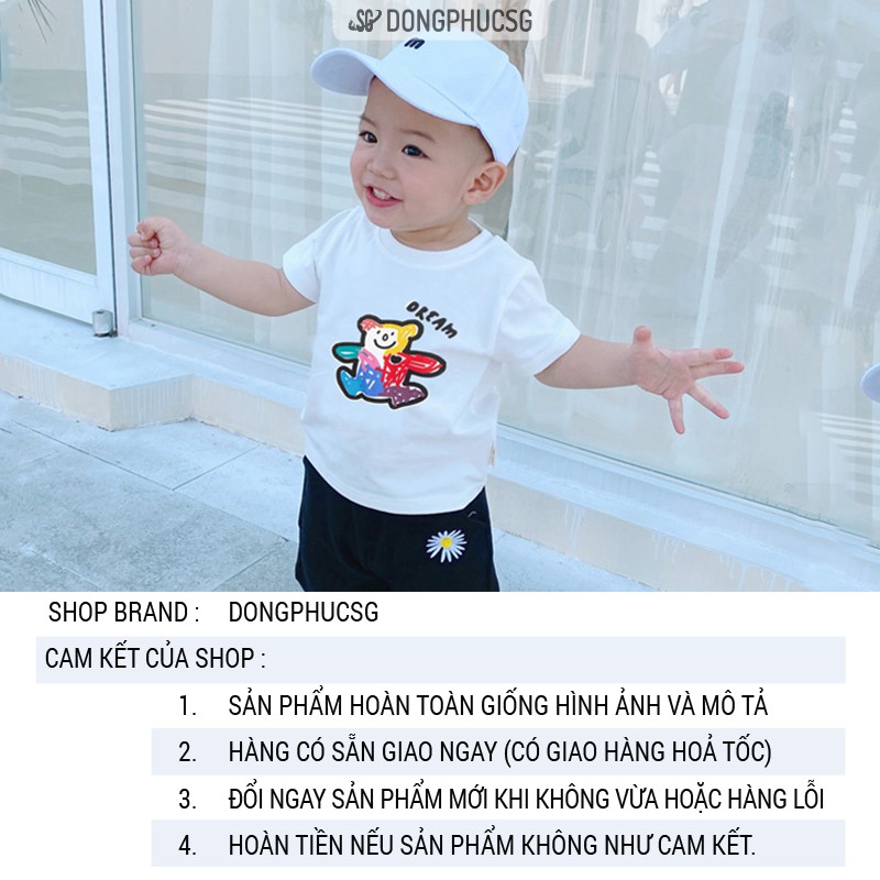 Áo gia đình 3/4/5 người Đồ đôi mẹ và bé trai gái - Mẫu gấu dream hot trend GD403TĐ | SG