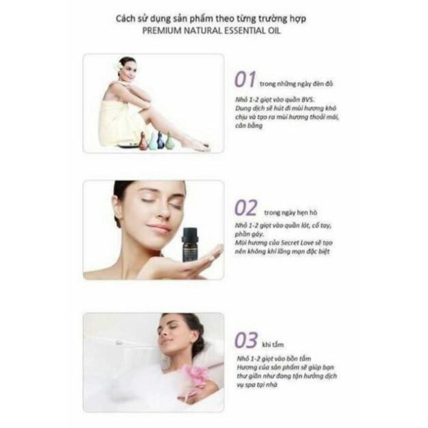 Nước Hoa Vùng Kín DIONEL SECRET LOVE 5ml - Nước Hòa Vùng Kín Cao Cấp từ HÀN QUỐC, Lưu Hương 24h