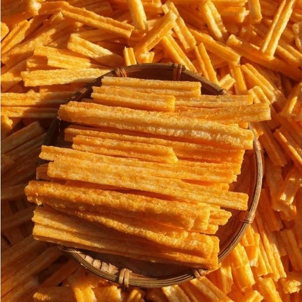 500Gr Khoai Tây Lắc Bột Phô Mai Dạng Ống Loại 1 Đặc sản đà lạt PNA STORE
